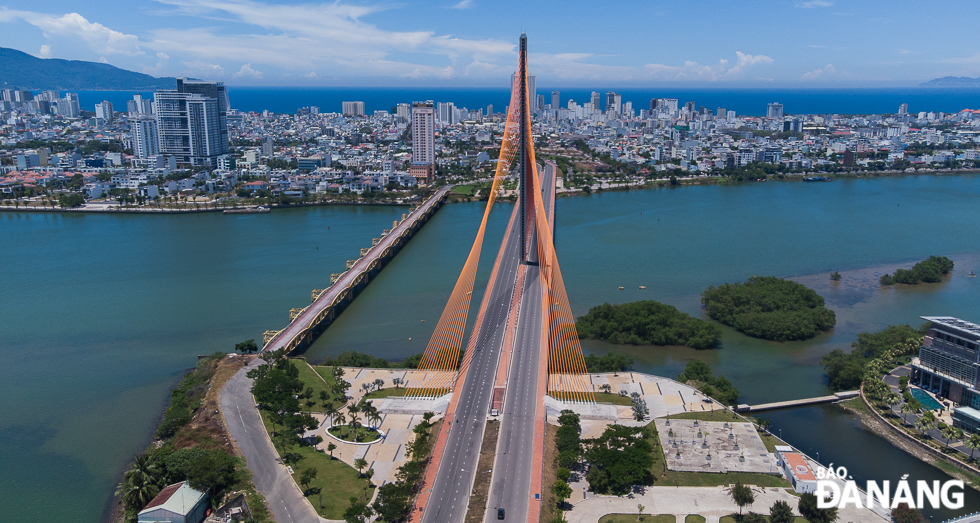 Tran Thi Ly Bridge sees very little traffic