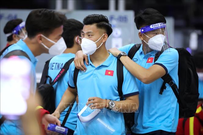 Lần đầu tiên tham dự vòng loại cuối cùng World Cup, các tuyển thủ Việt Nam không giấu được tâm trạng háo hức.