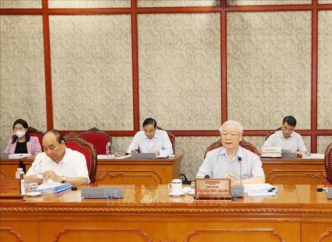 Tổng Bí thư Nguyễn Phú Trọng: Phòng, chống tham nhũng phải gắn liền, đồng bộ với phòng, chống tiêu cực