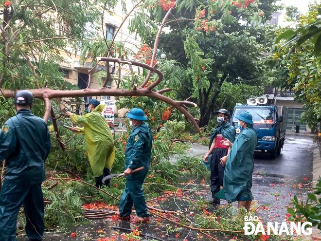 Công điện của Chủ tịch UBND thành phố về việc khẩn cấp ứng phó với bão số 5
