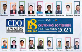 Tôn vinh 18 lãnh đạo chuyển đổi số Việt Nam tiêu biểu năm 2021