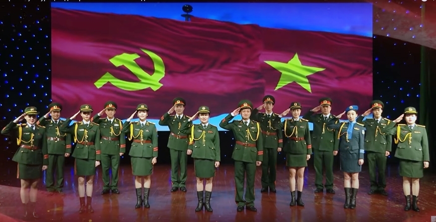 Đội tuyển Văn hóa – Nghệ thuật Quân đội nhân dân Việt Nam tham gia nội dung 