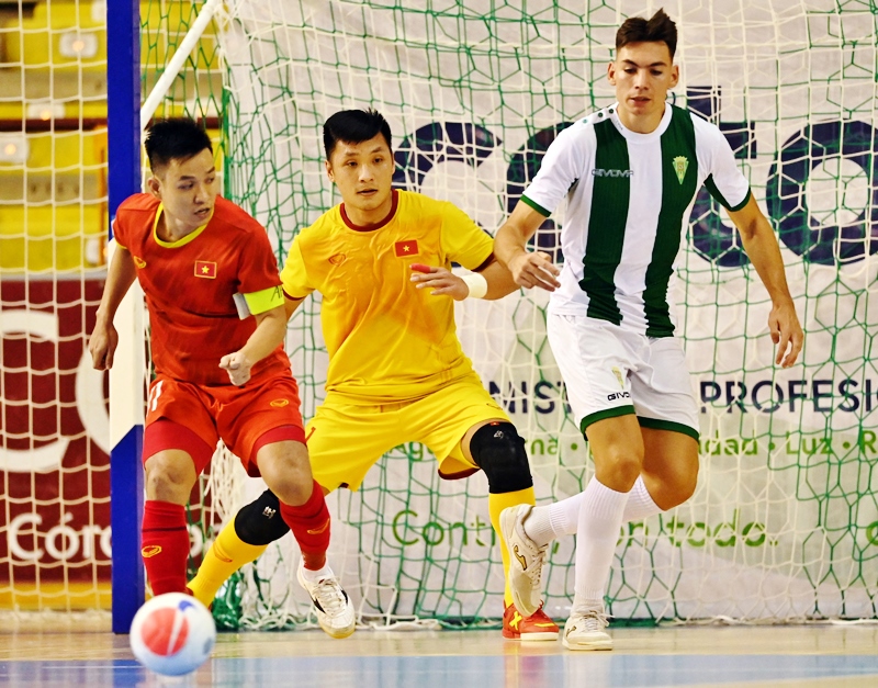 Cải thiện khả năng ghi bàn là một việc rất quan trọng của đội tuyển futsal Việt Nam. Ảnh: VFF