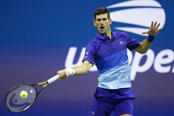 Djokovic chỉ còn cách kỷ lục Grand Slam đúng 1 chiến thắng nữa. Ảnh: US Open