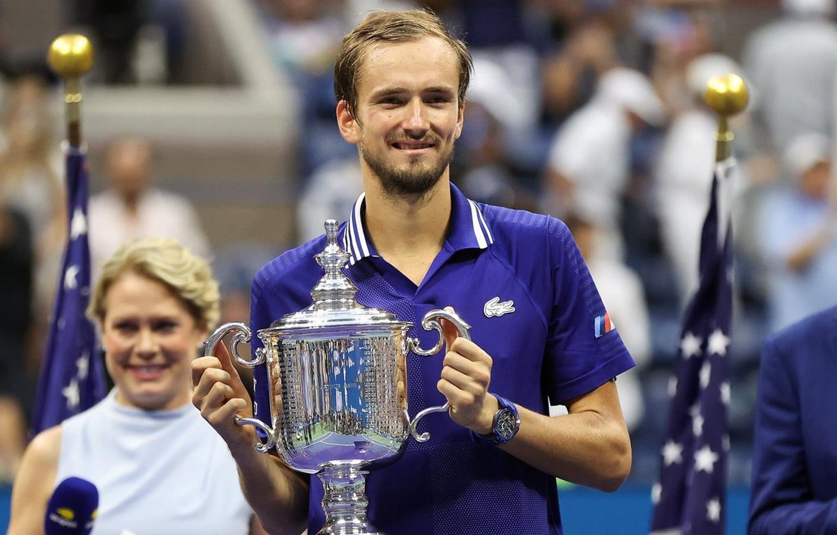 Daniil Medvedev lên ngôi US Open 2021. (Nguồn: Getty Images)