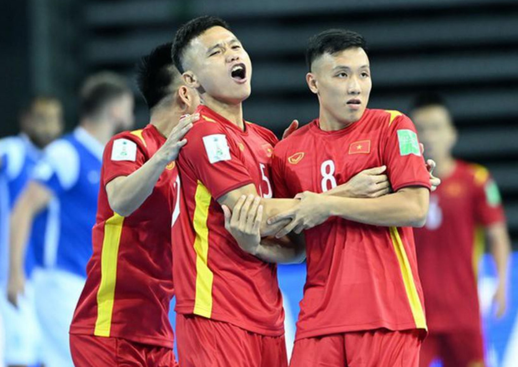 Tuyển futsal Việt Nam quyết tự mở cánh cửa tới vòng 1/8 FIFA Futsal World Cup 2021. Ảnh: FIFA