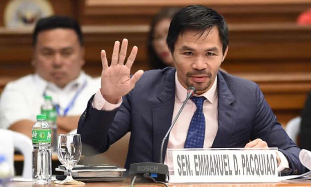 Thượng nghị sỹ Manny Pacquiao. (Ảnh: AFP)