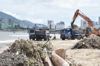 Khẩn trương thu gom, xử lý hơn 1.200 tấn rác tấp vào các bãi biển
