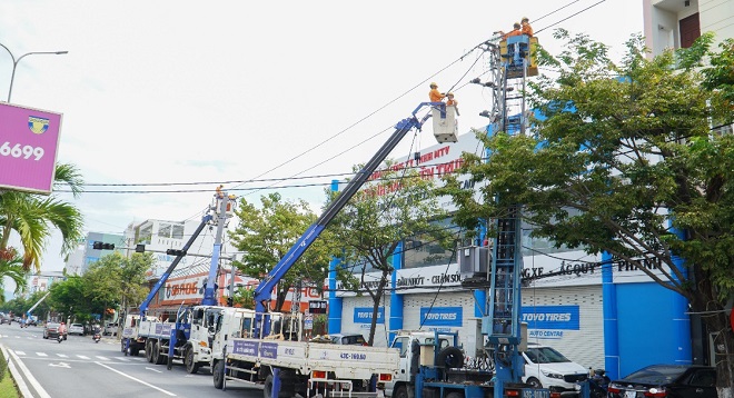 PC Đà Nẵng: Linh hoạt nhiều giải pháp đảm bảo cấp điện mùa mưa bão