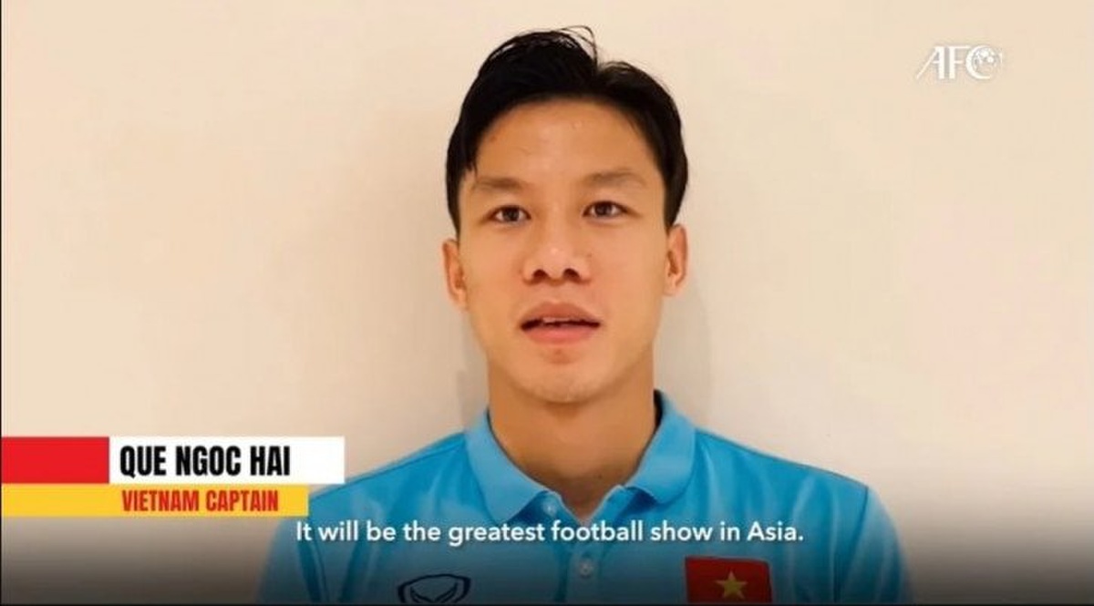 Quế Ngọc Hải làm Đại sứ truyền thông của ASIAN Cup 2023