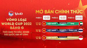 VFF phân phối vé 2 trận đấu của đội tuyển Việt Nam qua ứng dụng VinID