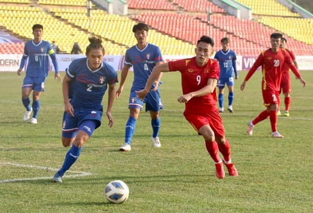 U23 Việt Nam thắng chật vật Đài Bắc Trung Hoa, khởi đầu thiếu ấn tượng