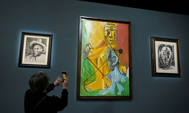 Tranh của Picasso tại khách sạn Las Vegas được bán đấu giá