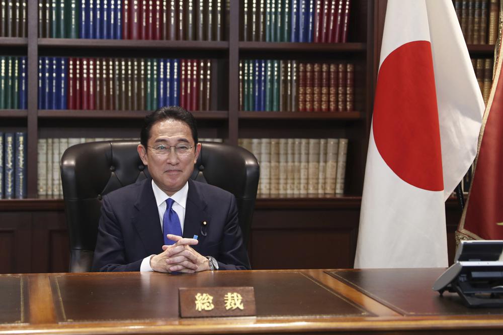 Ông Fumio Kishida, lãnh đạo mới của đảng LDP. Ảnh: AP