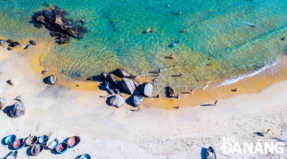 A corner of the Sa Huynh Beach