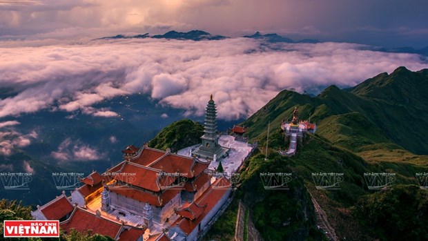 A pagoda on Hoang Lien Son range (Photo: VNA)