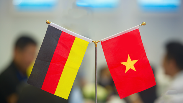 The Vietnamese and German flags. (Source: shutterstock)