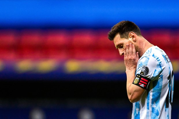 Messi không thể giúp Argentina chiến thắng. (Nguồn: Getty Images)