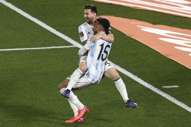 Messi góp công giúp Argentina chiến thắng. (Nguồn: Getty Images)