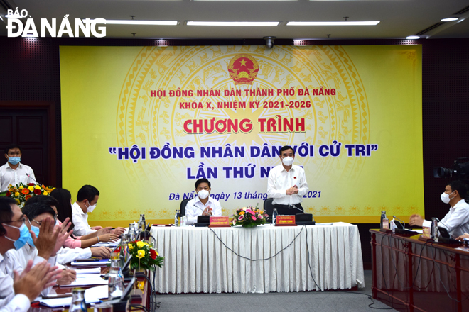 Chủ tịch UBND thành phố Lê Trung Chinh đồng chủ trì Chương trình 