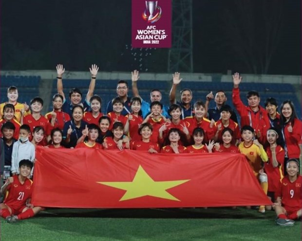 Hình ảnh trong thư chúc mừng do Liên đoàn Bóng đá châu Á (AFC) gửi tới các liên đoàn thành viên có đội bóng lọt vào vòng chung kết Asian Cup 2022, hôm 30/9. (Nguồn: VFF)