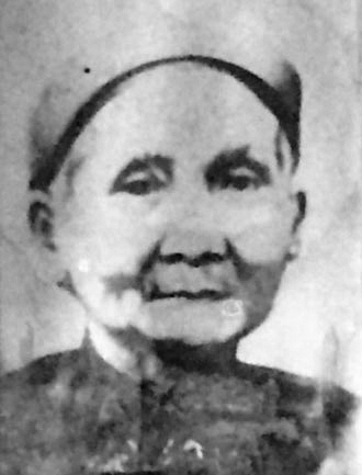 Chân dung bà Nguyễn Thị Hướng tại nhà ông Nguyễn Hữu Lâm Sanh. Ảnh: N.T