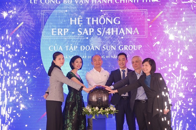 Sun Group đưa vào vận hành hệ thống ERP – SAP S/4HANA – một trong số những giải pháp hoạch định nguồn lực doanh nghiệp thế hệ mới số 1 thế giới.