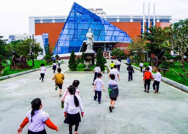 Bảo tàng Đà Nẵng đã xây dựng chương trình học ngoại khóa cho học sinh trên địa bàn.