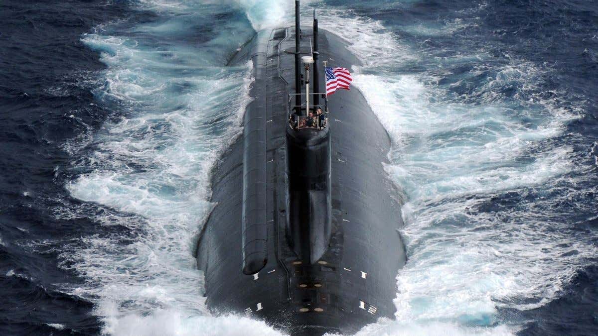 Tàu USS Connecticut. Ảnh: USN