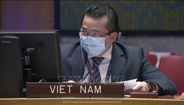 Ambassador Pham Hai Anh, Deputy Permanent Representative of Vietnam to the UN. (Photo: VNA)