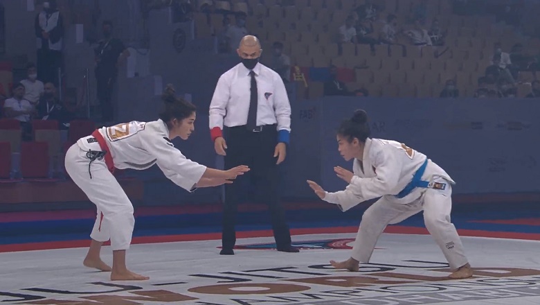 Võ sĩ Dương Thị Thanh Minh giành HCB Ne-waza tại giải Vô địch Jujitsu thế giới 2021