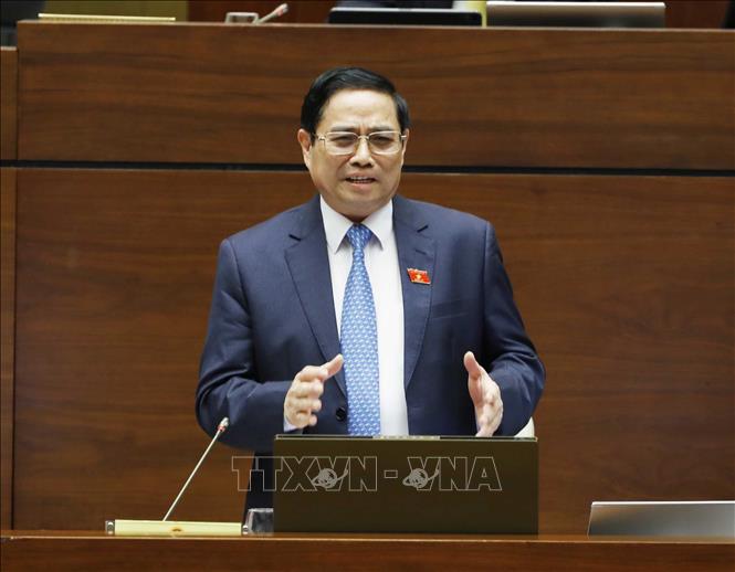 Thủ tướng Phạm Minh Chính làm rõ các vấn đề mà cử tri và đại biểu Quốc hội quan tâm
