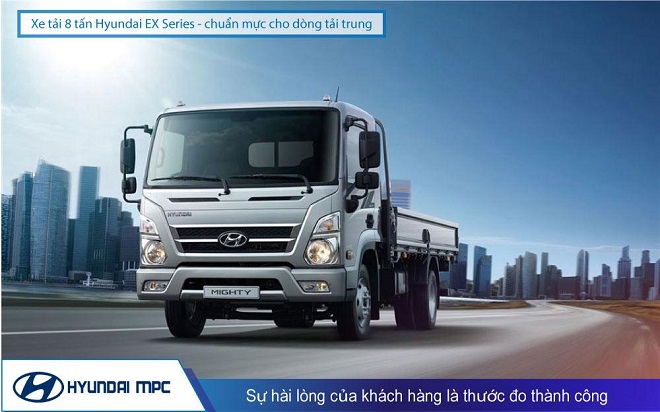 Mighty EX8L: Dòng xe tải 7 tấn hoàn toàn mới của Hyundai