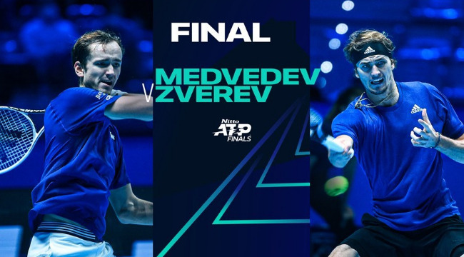 Medvedev tái đấu Zverev tại chung kết ATP Finals 2021 vào rạng sáng 22-11