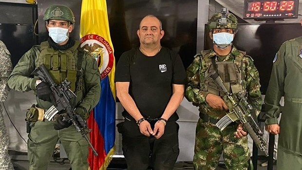 Mỹ đề nghị Colombia dẫn độ trùm ma túy khét tiếng Otoniel