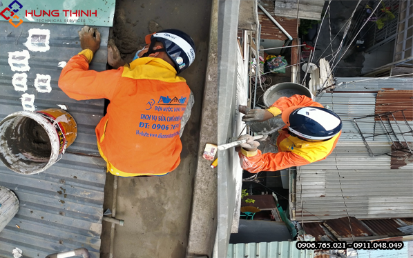 Điện Nước Hưng Thịnh - Dịch vụ chống thấm nhà ở TP. Hồ Chí Minh, Bình Dương, Biên Hòa
