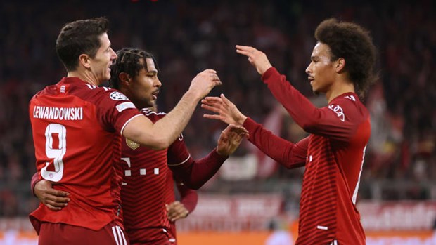 Bayern Munich giành vé vào vòng 1/8 Champions League. (Nguồn: Getty Images)