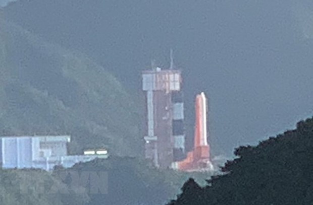 The Japan Aerospace Exploration Agency (JAXA) announced that Vietnam's NanoDragon satellite will be put on the launch pad for the third time on November 7. (Photo: VNA)