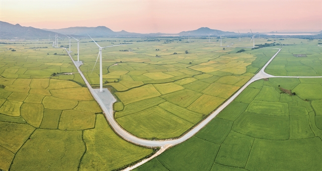 Viet Nam has made significant progress on expanding its capacity to generate renewable energy. — Photo courtesy of the firm