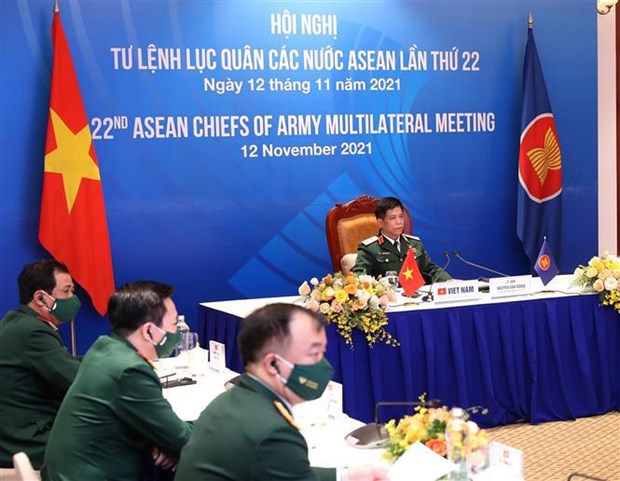 Vietnam attends 22nd ASEAN Chiefs of Army Multilateral Meeting (Photo: VNA)