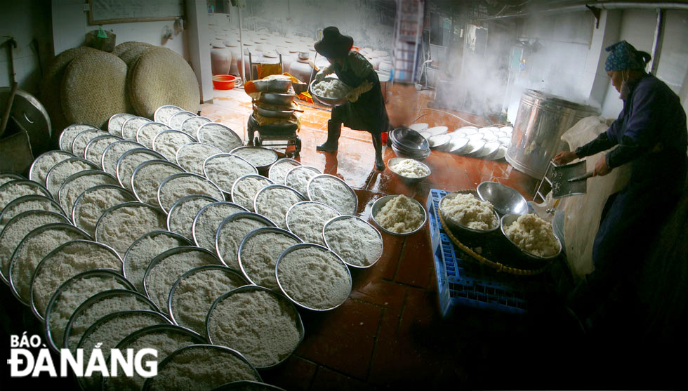 Steamed glutinous rice