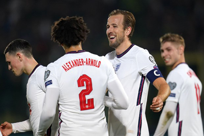  Harry Kane ghi 4 bàn, đưa Anh đến Qatar dự World Cup 2022. (Nguồn: Getty Images)