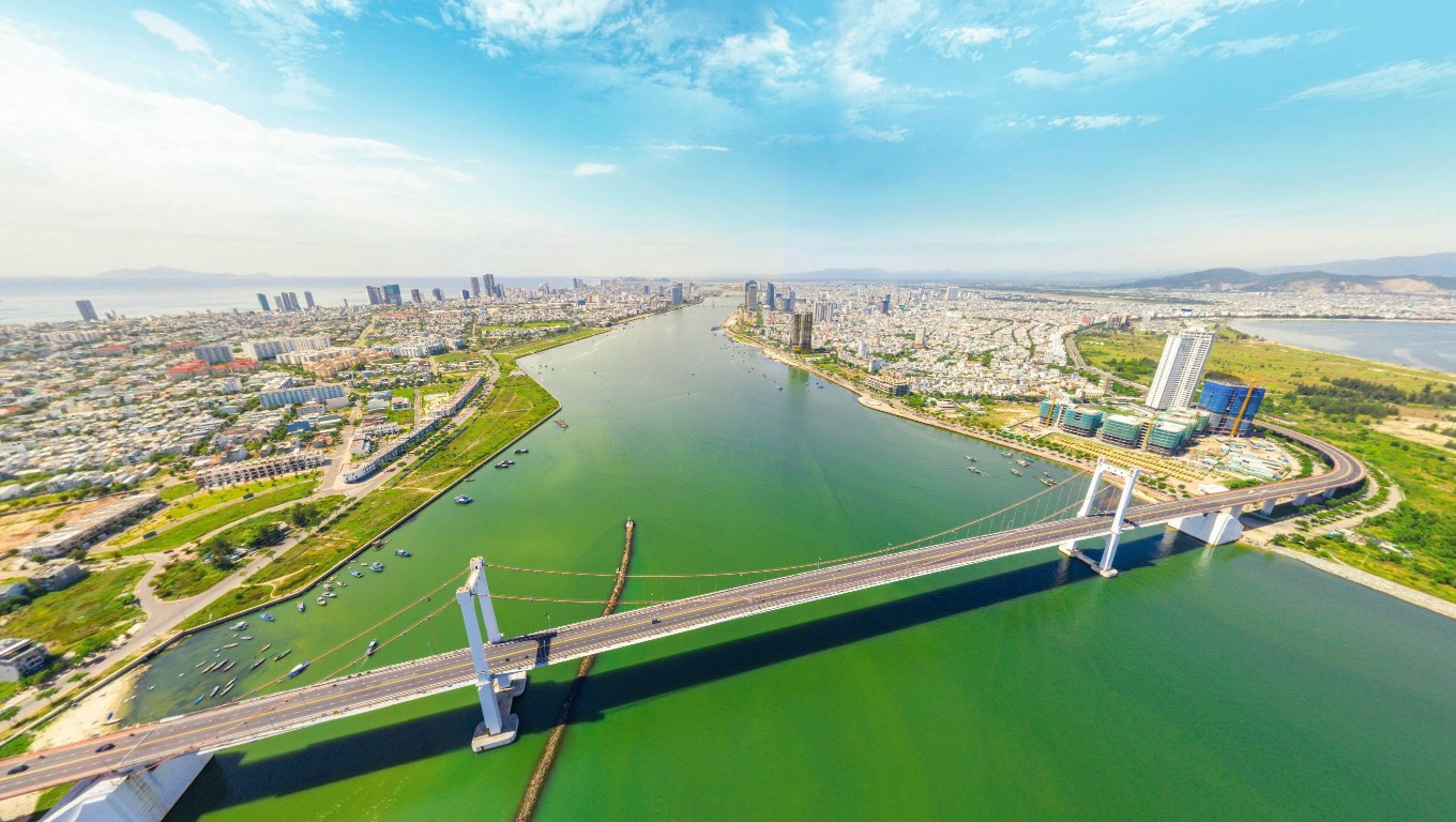 A bird's eye view of the Han River