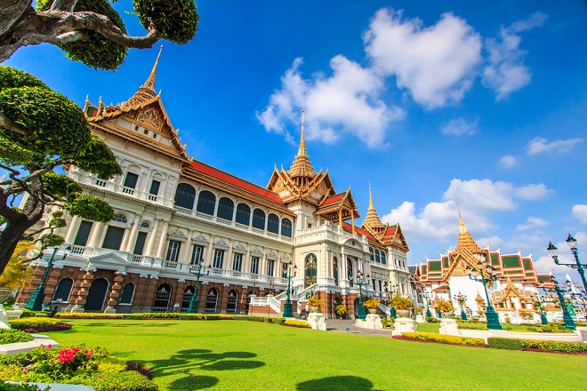 Cung điện Hoàng gia là niềm tự hào của người dân Thái Lan.