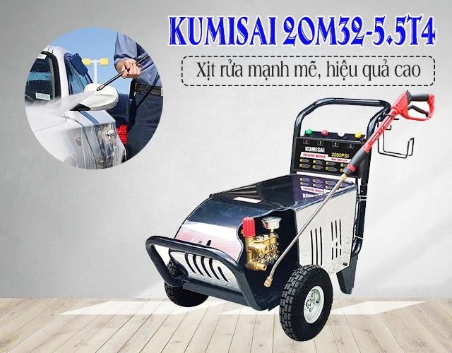 Kumisai 20M32-5.5T4 là lựa chọn ưu tiên tại nhiều đơn vị, gara.