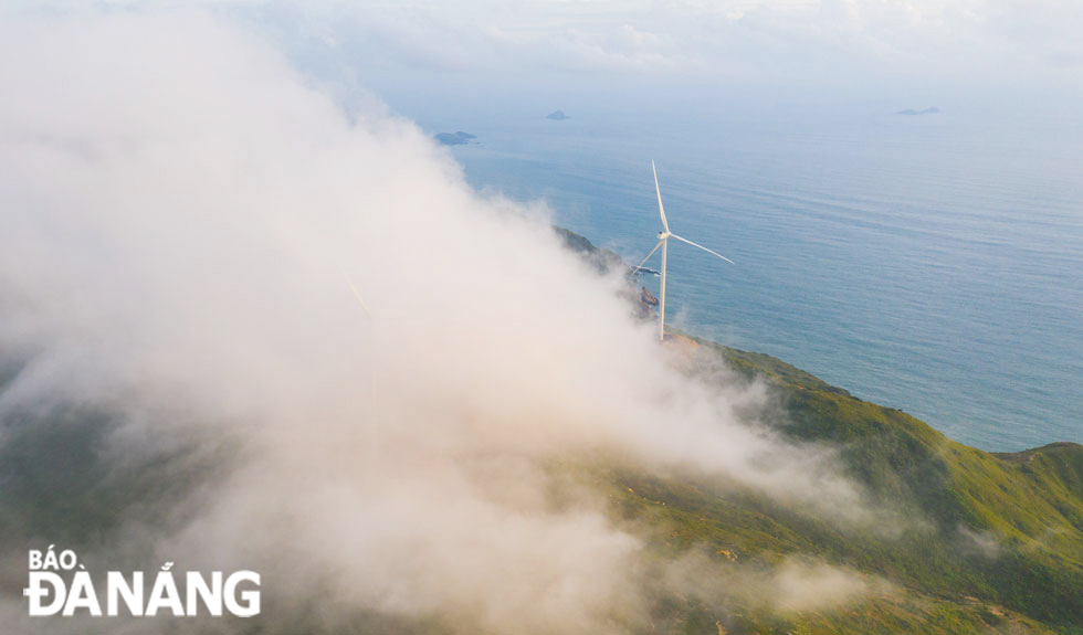 Wind turbines in Quy Nhon