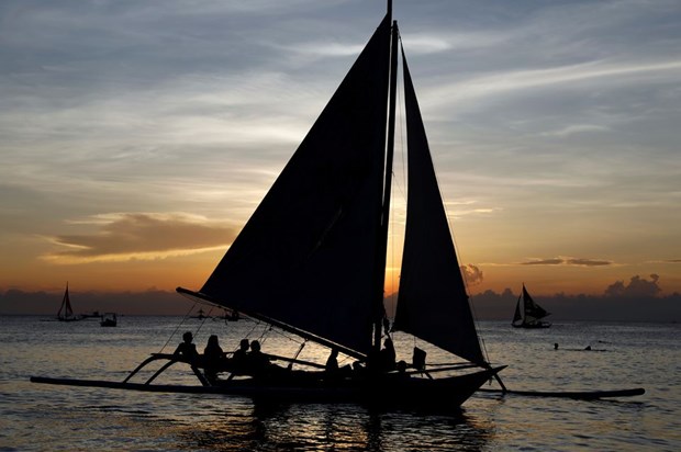 On Boracay island, the Philippines (Photo: Reuters)