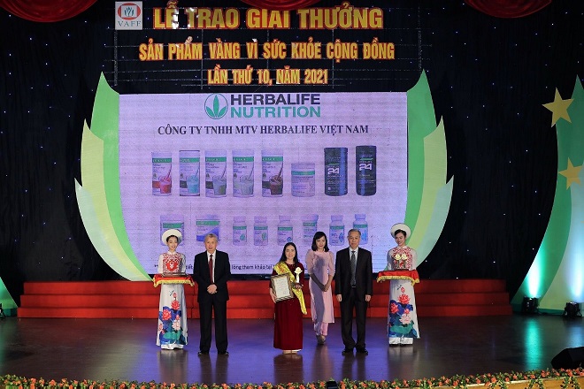 Herbalife Việt Nam nhận giải thưởng 