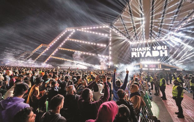 Lễ hội âm nhạc tại Saudi Arabia thu hút lượng khán giả kỷ lục