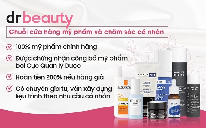 Dr Beauty - Nhân tố tiềm năng trên thị trường mỹ phẩm chính hãng